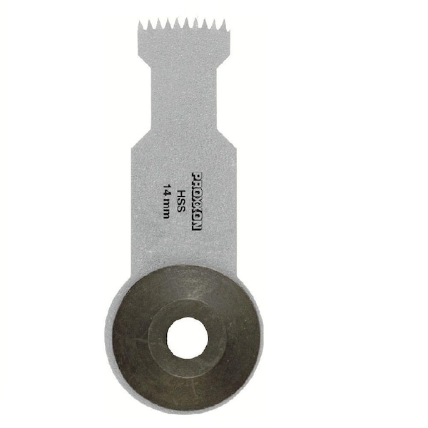 Proxxon 14 mm Width High Speed Steel Plunge-Cut Saw Blade for OZI