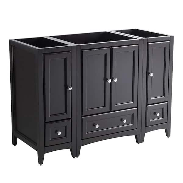 Glass Cabinet With Black Aluminum Frame - 72 x 34 x20 - Inch---Unassembled