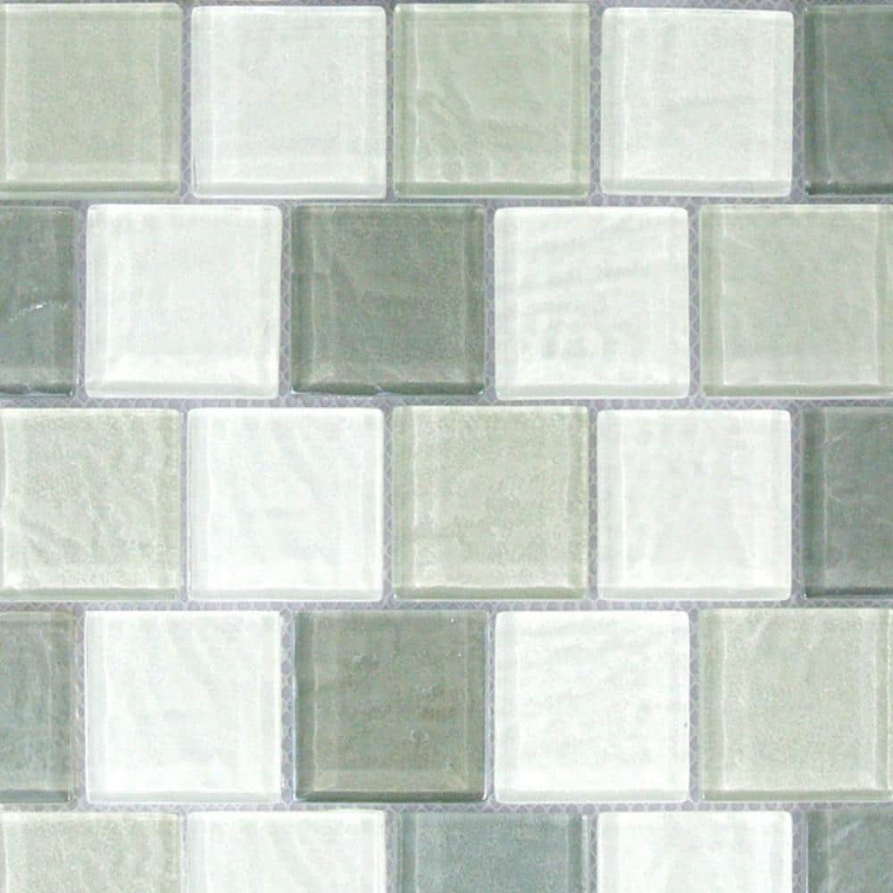 New Era Beige and Glass Linear Mosaic Wall Tile