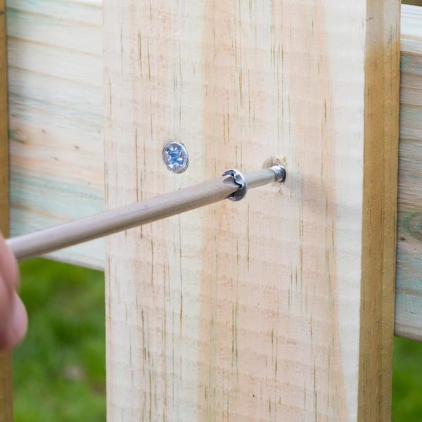 Everbilt - #8 x 1-1/4 in. Phillips Flat Head Zinc Plated Wood Screw (100-Pack)