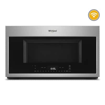 1.9 cu. ft. Smart Over the Range Convection Microwave in Fingerprint Resistant Stainless Steel