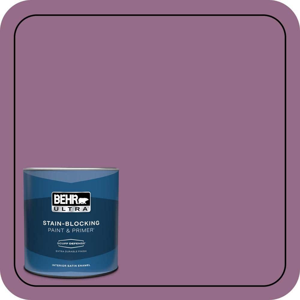 1 qt. #M110-6 Sophisticated Lilac Extra Durable Satin Enamel Interior Paint & Primer price history on PriceWatchPro