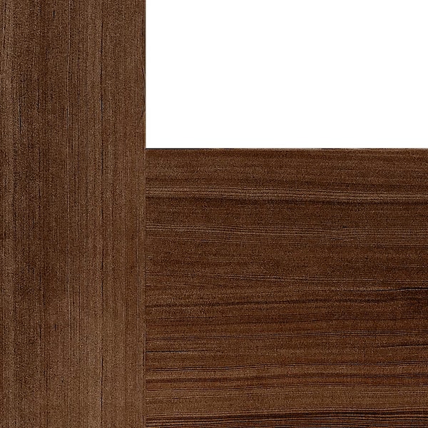 Krosswood Doors 36 in. x 80 in. 3/4 6-Lite with Beveled Glass Provincial Stain Right Hand Douglas Fir Prehung Front Door