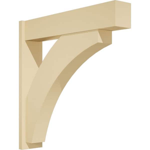 Thorton 7 in. W x 36 in. H x 36 in. D Signature Urethane Polyurethane Outlooker with Block Ends