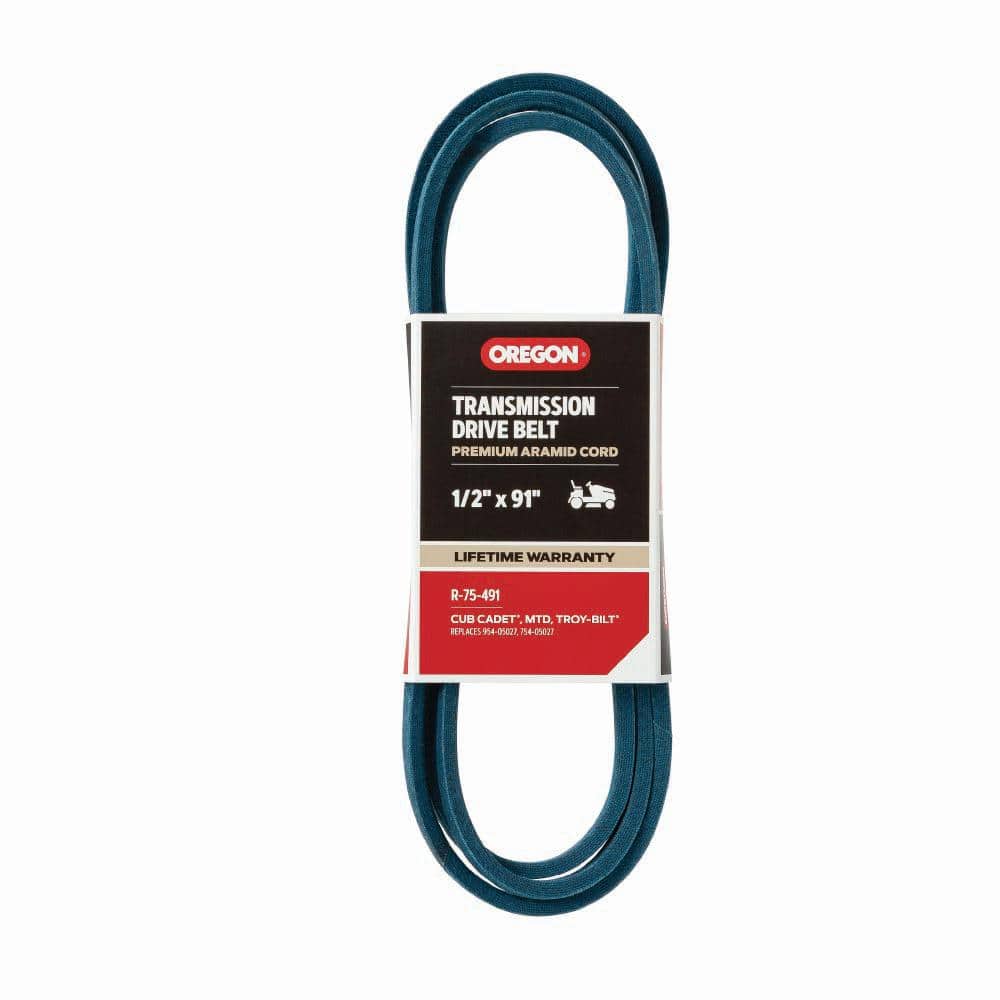 Replacement Belt 1/2 in. x 91 in. for Riding Mowers, Fits Cub Cadet, MTD, Troy-Bilt (R-75-491) price history on PriceWatchPro