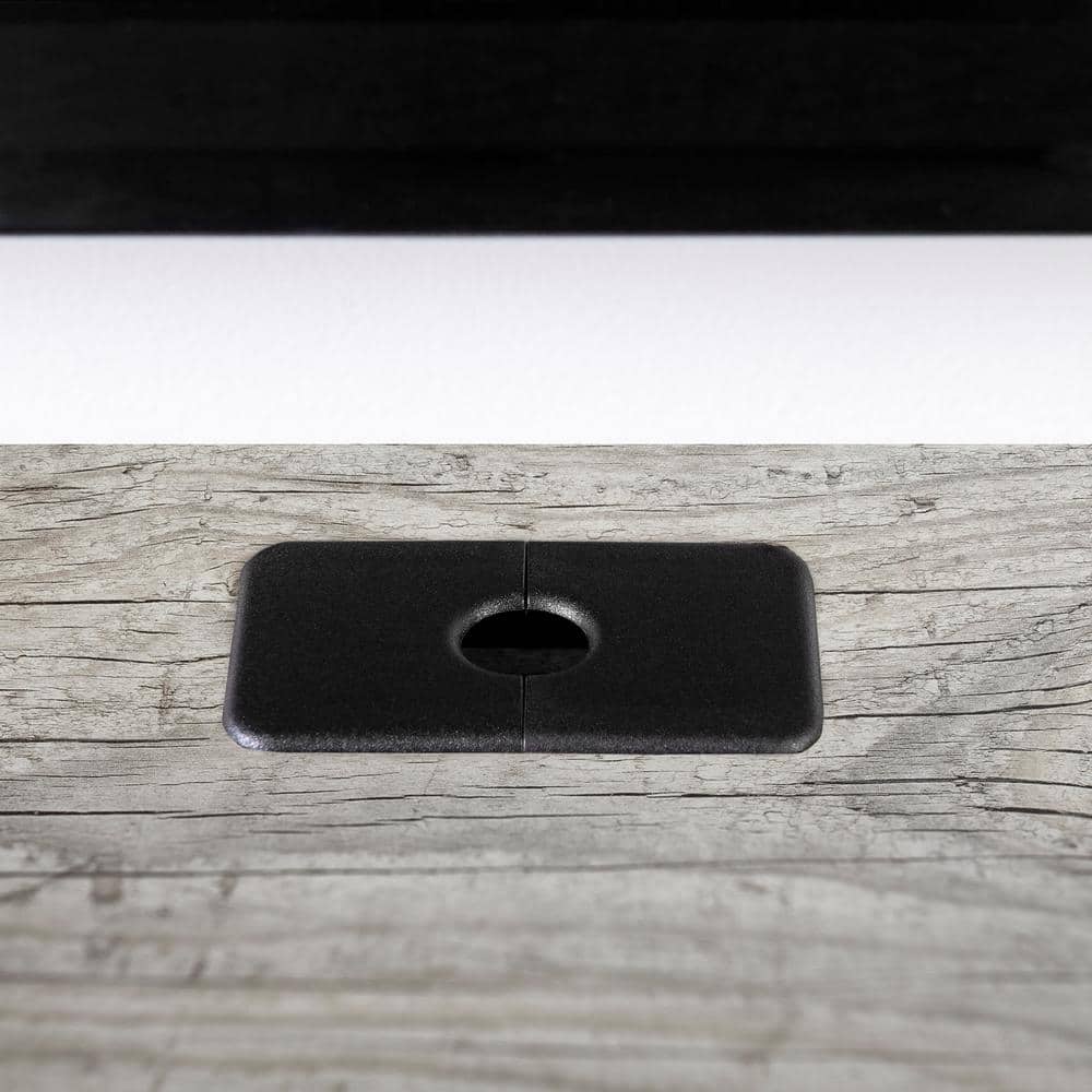 Seaside Pine Wall Mounted Media Console with Sliding Door