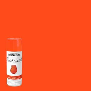 11 oz. Fluorescent Red-Orange Spray Paint (6-Pack)