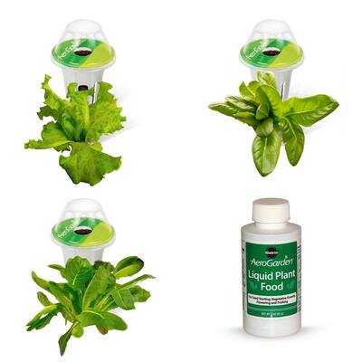 Heirloom Salad Greens Seed Pod Kit (3-Pod)