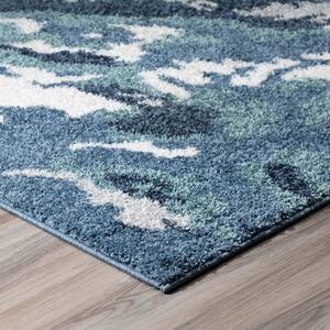 Harmony 3 Denim 9 ft. 6 in. x 13 ft. 2 in. Area Rug