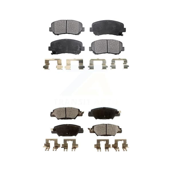 TEC Front Rear Ceramic Brake Pads Kit For Mazda CX-5 KTC-100267