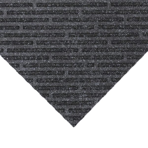 REPP-Tile Anthracite-Gray Commercial/Residential 19.5 in. x 19.5 in. Tape/Glue-Down Carpet Tile Squares, 42.25 sq. ft.