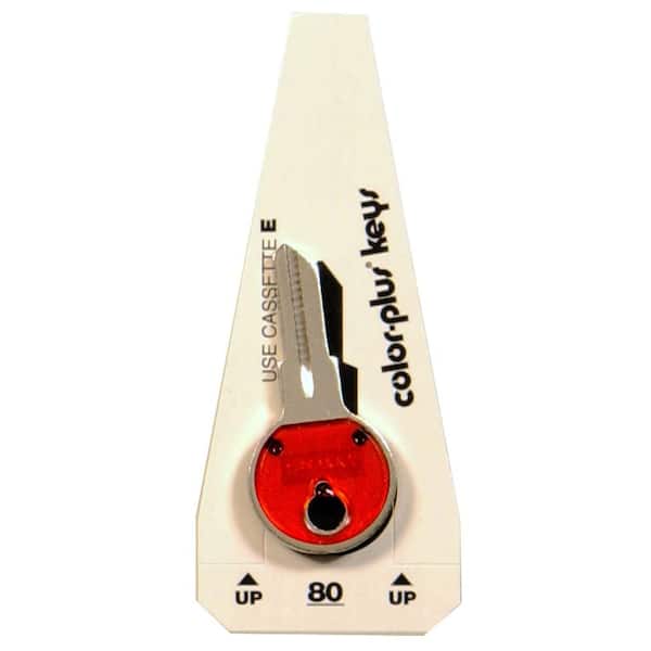 #80 ColorPlus Yale Key Blank