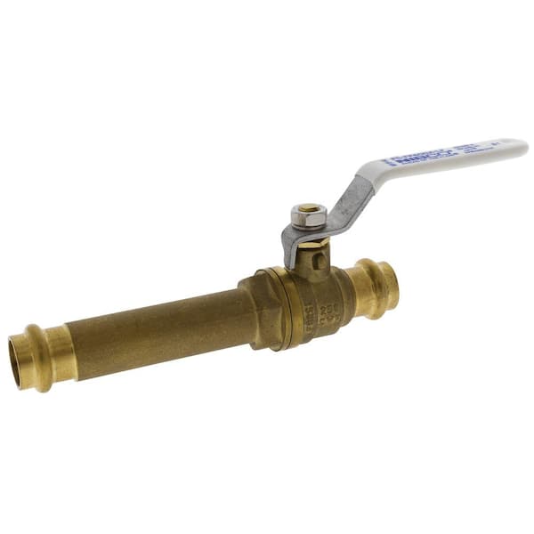 Everflow Supplies 600T001-NL Lead Free Full Port Forged Brass Ball Valve with Female Threaded IPS Connections 1