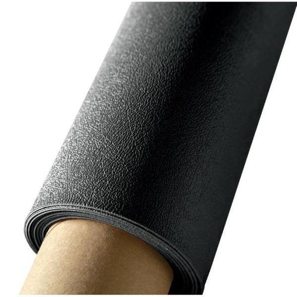 Levant Midnight Black Vinyl Garage Flooring Roll