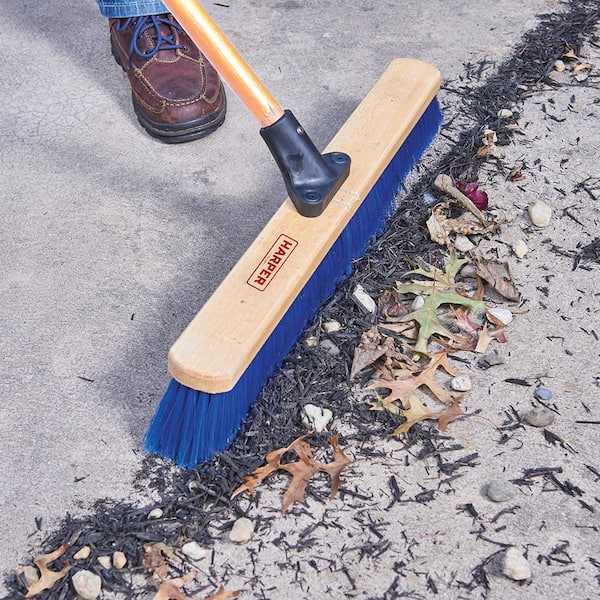 HARPER 24 in. Indoor/Outdoor All-Purpose Push Broom 1426P1 - The