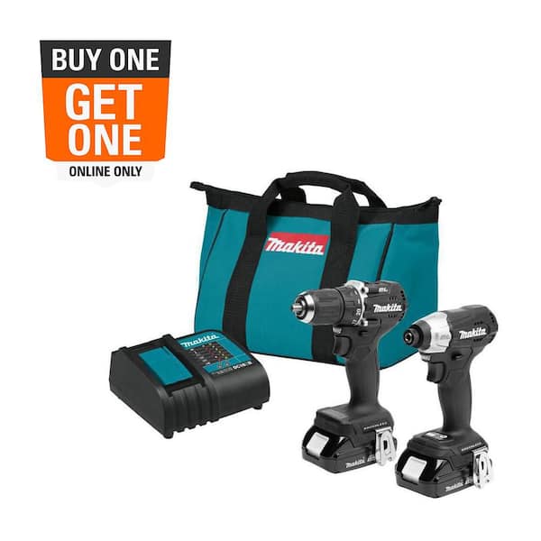 18V LXT Sub-Compact Lithium-Ion Brushless Cordless 2-piece Combo Kit (Driver-Drill/Impact Driver) 1.5Ah
