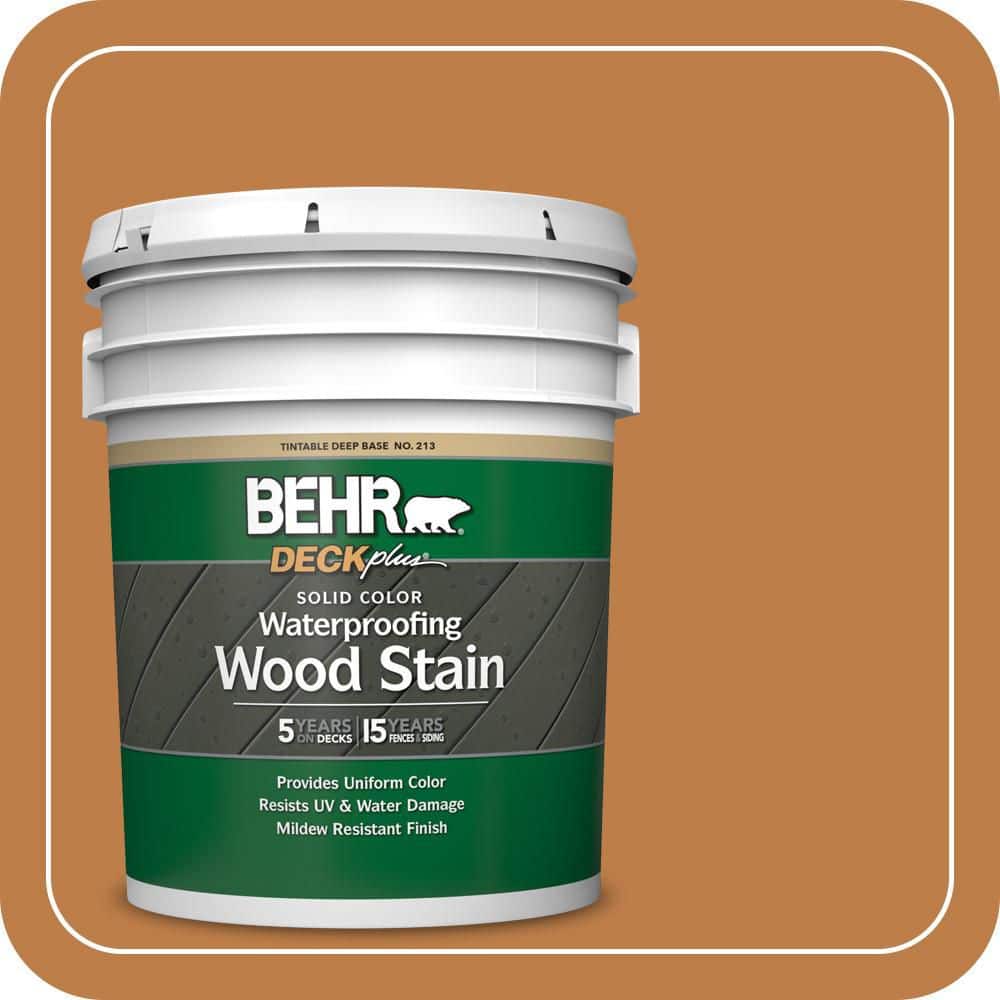 BEHR DECKplus 5 gal. #SC-240 Autumn Trail Solid Color