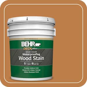 BEHR DECKplus 5 gal. #PPU2-18 Spice Solid Color Waterproofing
