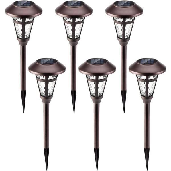 Cubilan Bright Solar Outdoor Lights Decorative, Solar Pathway Garden