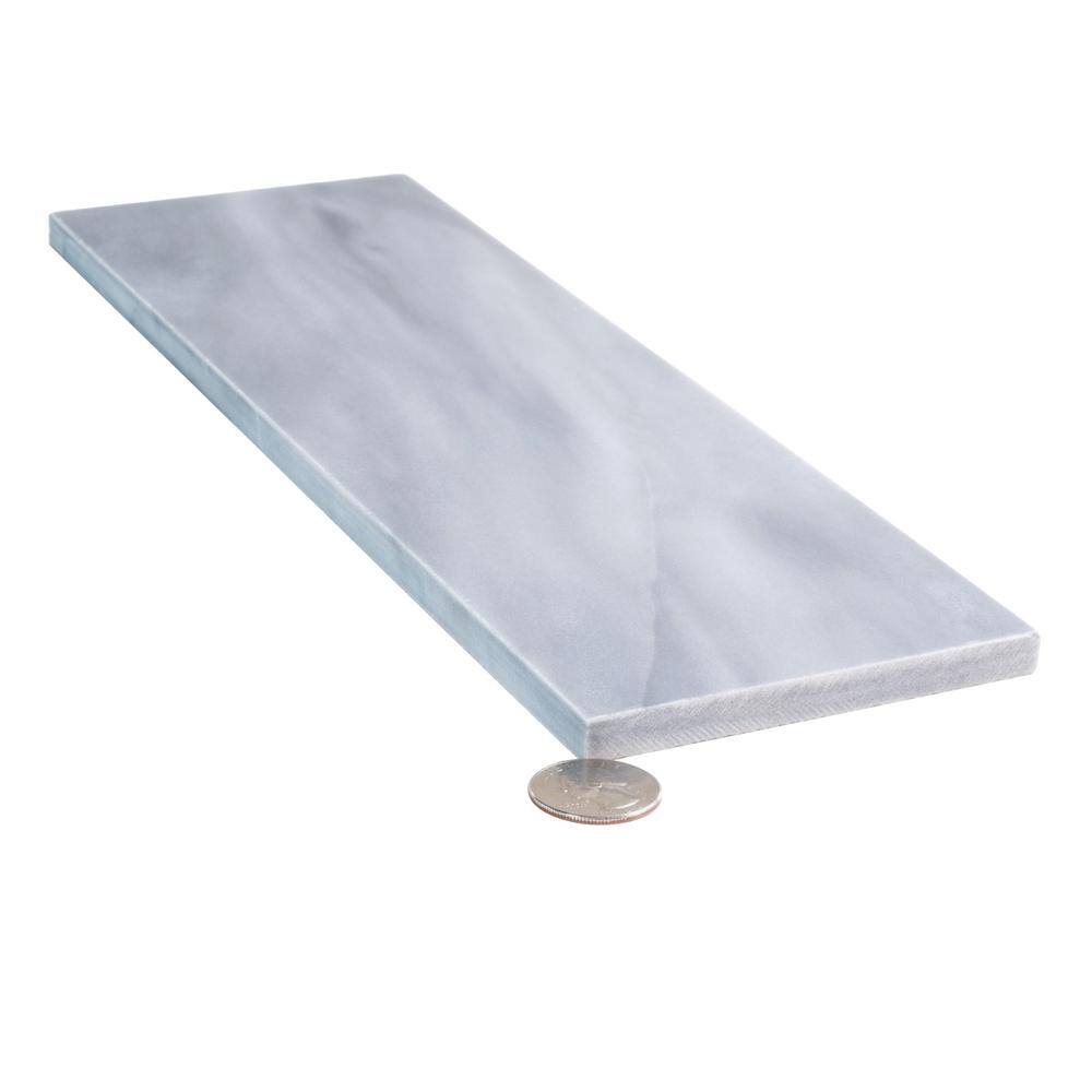 Duchess Gray 4" x 12" Honed Marble Subway Tile