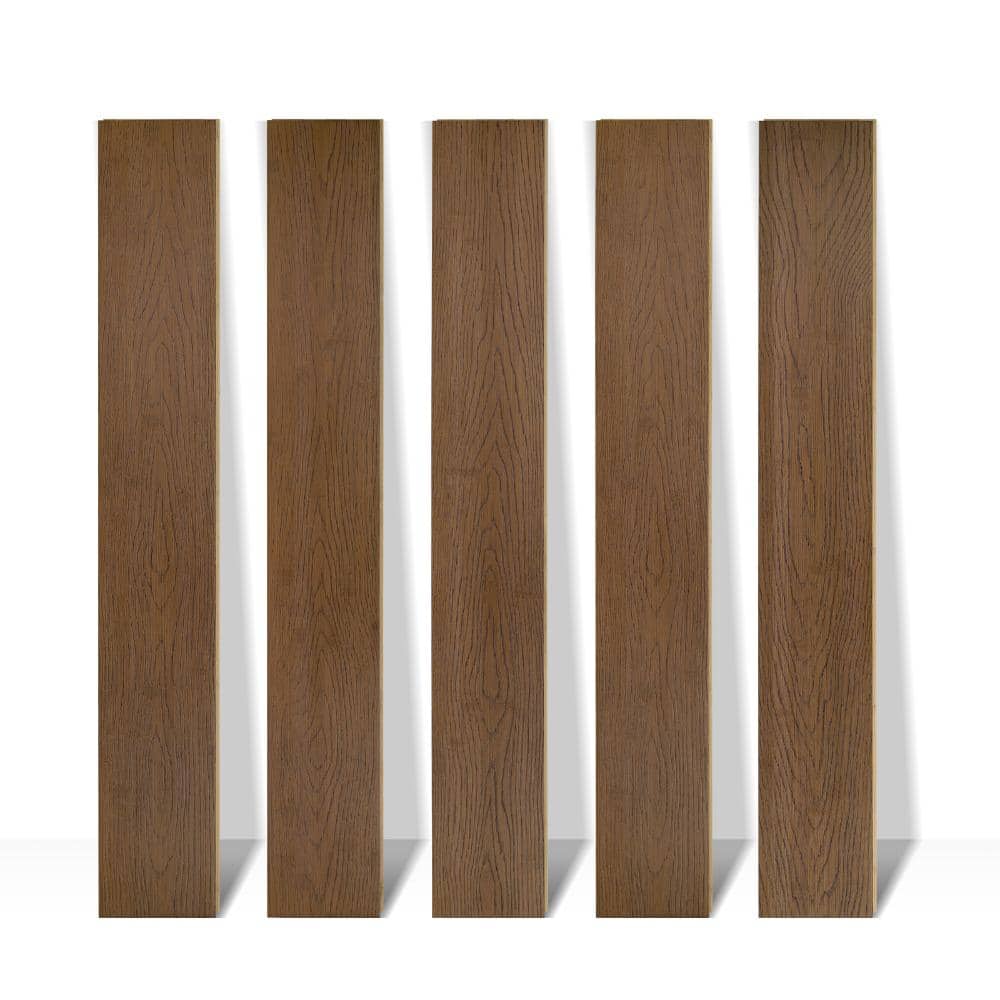Walnut Solid Bamboo Flooring 40.16 in. L x 5.12 in. W x 0.59 in. T Tongue & Groove, 19.98 sq ft./Case price history on PriceWatchPro