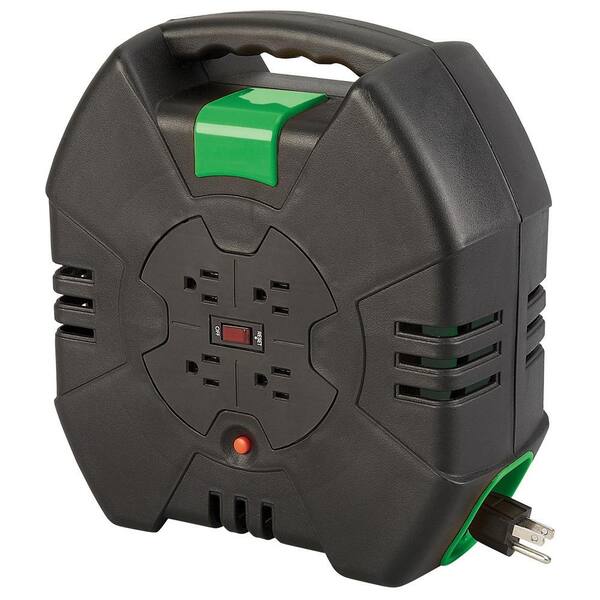 Designcord 30 ft. 16/3 Auto-Rewind Extension Cord Reel