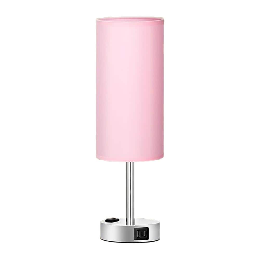 Plug and Play 14 in. Touch Silver Dimmable Integrated LED Task and Reading 