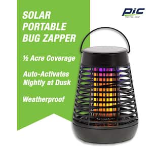 Portable Solar Insect Killer Torch with LED Flame Effect