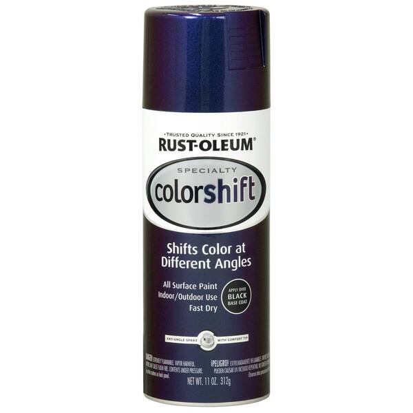 Rust Oleum Specialty 11 Oz Galaxy Blue Color Shift Spray Paint 6 Pack 254860 - Rust Oleum Galaxy Blue Color Shift Spray Paint 11oz