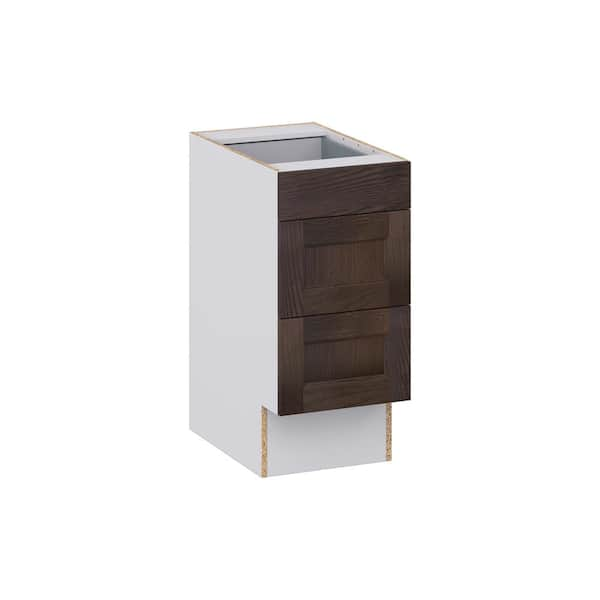 J COLLECTION Lincoln Chestnut Solid Wood Assembled 15 in. W x 32.5 in ...