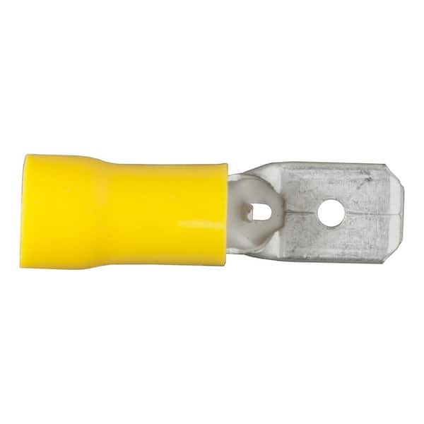 Male Quick Connectors (12-10 Wire Gauge, 100-Pack)