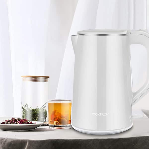 KitchenAid Stainless Steel 5-Cup Corded Manual Electric Kettle at