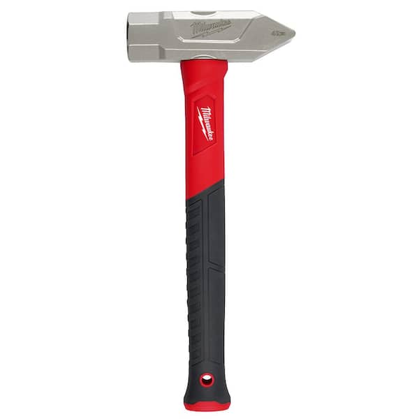 Milwaukee 4 lbs. Fiberglass Cross Peen Hammer 48-22-9315 - The