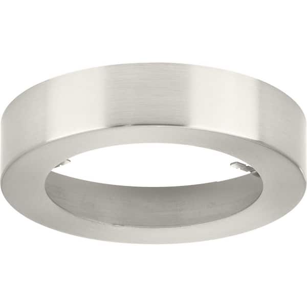 Progress Lighting Everlume 5 in. Brushed Nickel Edgelit Round Trim Ring