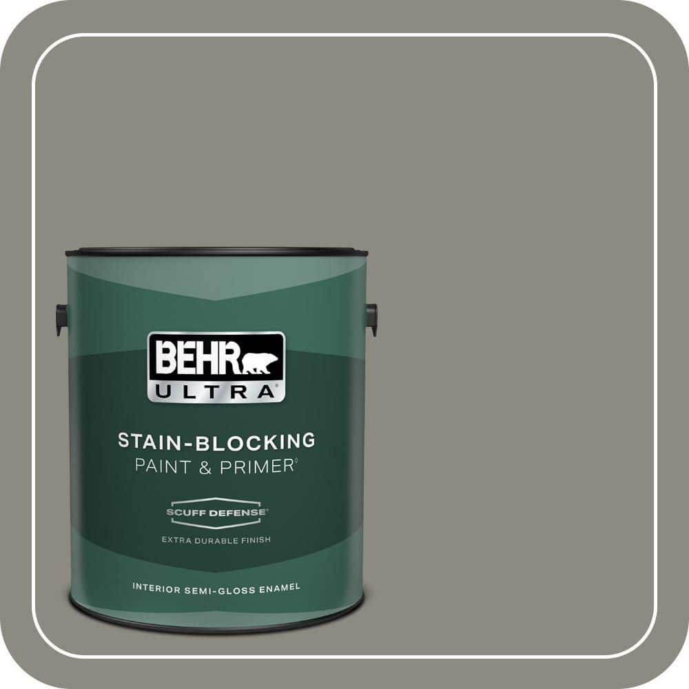1 gal. #BXC-55 Concrete Sidewalk Extra Durable Semi-Gloss Enamel Interior Paint & Primer price history on PriceWatchPro