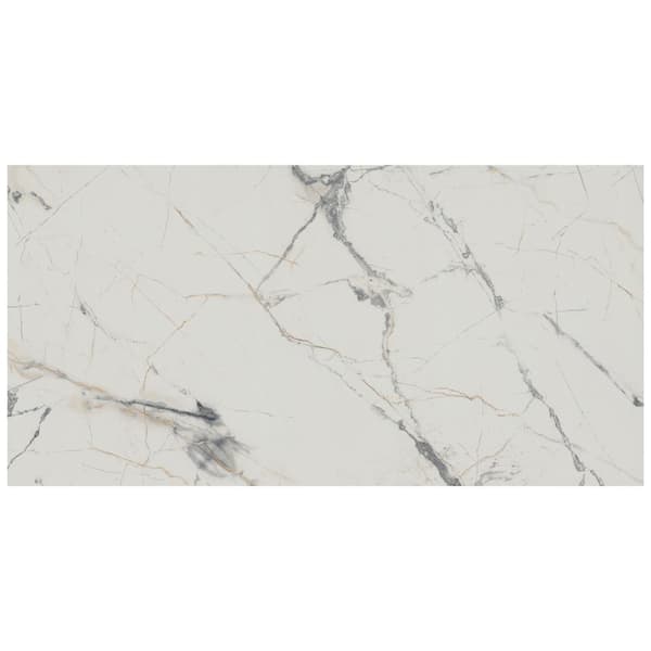 MSI Lockson Mix 16 in. x 32 in. Polished Porcelain Marble Look