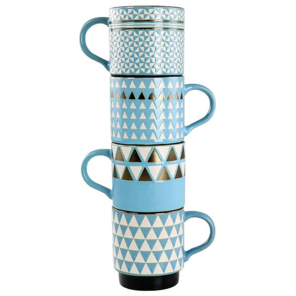 STACKABLE single fantastic 15oz coffee mug/tea mug with a Chicago