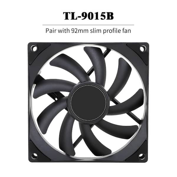 YICHUHAOXI AXP90 X36 Low Profile CPU Cooler 92mm Slim PWM Fan ITX