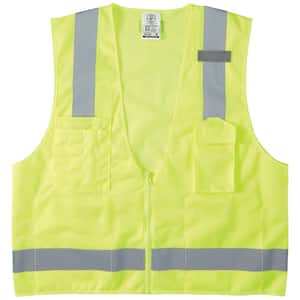 Safety Vest, High-Visibility Reflective Vest, M/L