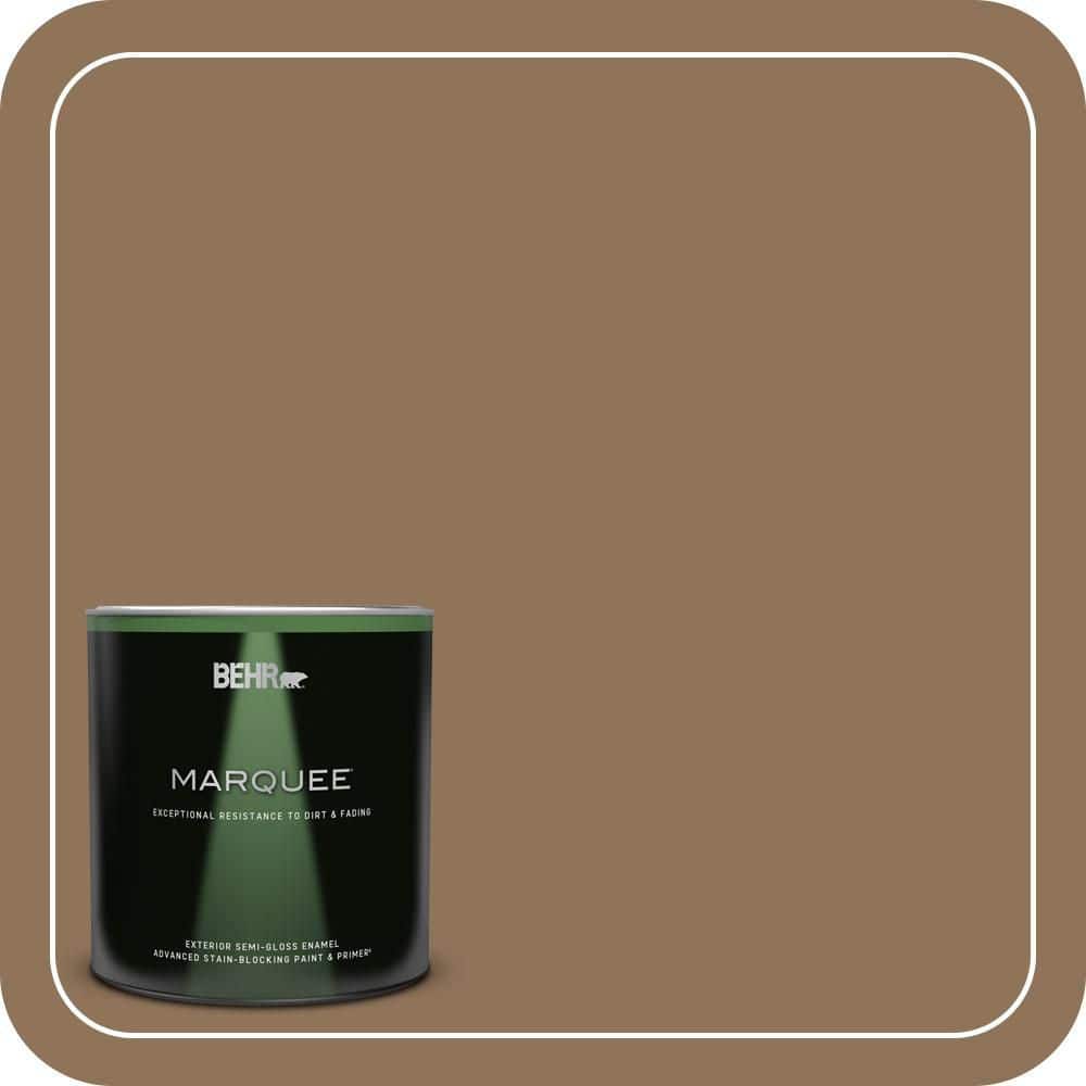 1 qt. #N270-7 Library Oak Semi-Gloss Enamel Exterior Paint & Primer price history on PriceWatchPro