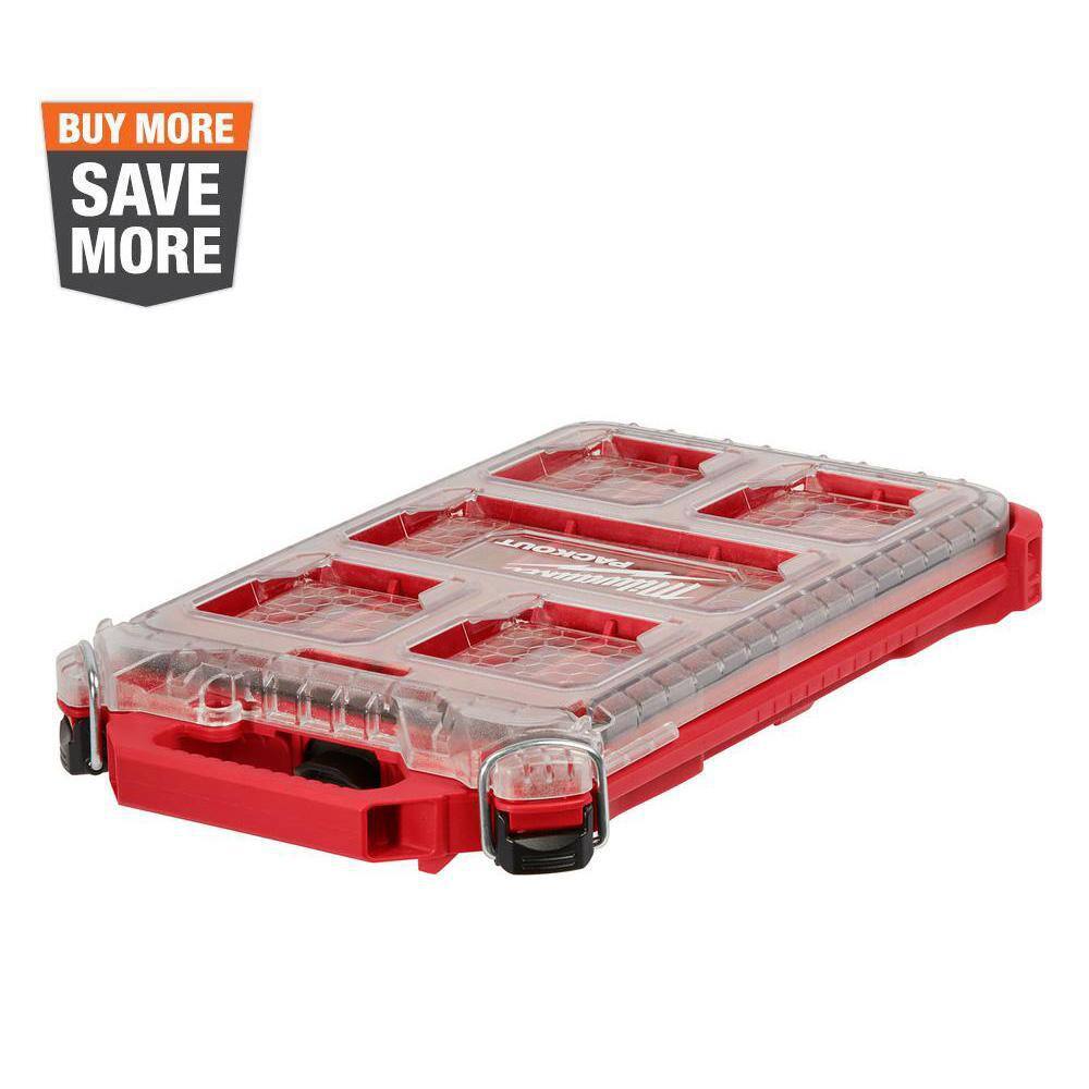 Milwaukee PACKOUT 5-Compartment Low-Profile Compact Small