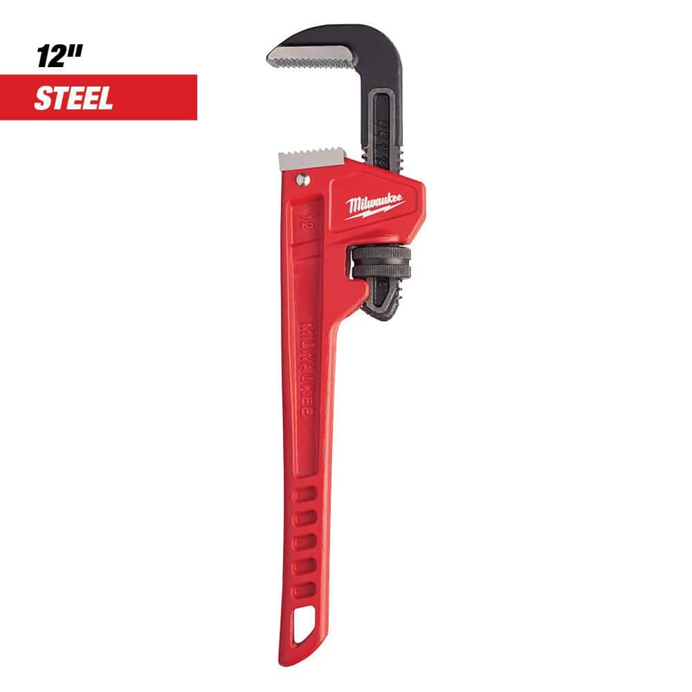 Milwaukee 12 in Steel Offset Hex Pipe Wrench 48-22-7171 