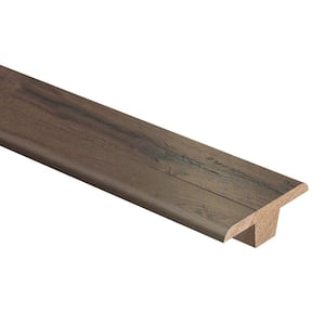 Hickory Broadway 3/8 in. Thick x 1-3/4 in. Wide x 94 in. Length Hardwood T-Molding