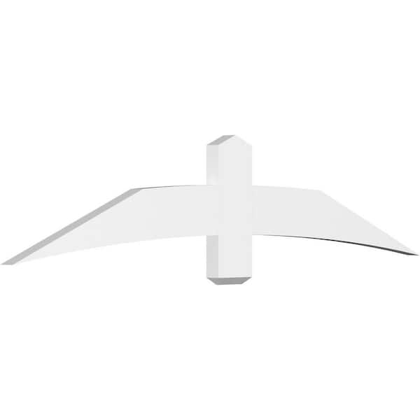 Ekena Millwork Bellingham 72 in. W x 15 in. H x 2 in. D Signature Polyurethane Bracket