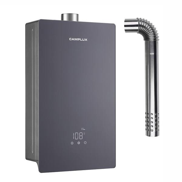 CAMPLUX 4.22 GPM 102,000 BTU Indoor Smart Propane Tankless Water Heater