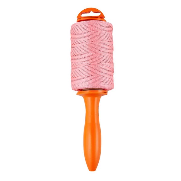 1/16 in. x 500 ft. Pink Nylon Mason Line with Reel