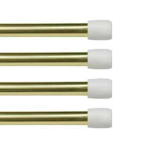 Glass Curtain Rod Pure Brass 7mm Tension Rod 50-60 cm 