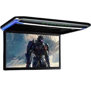 17.3 in. Car Overhead Flip Down Monitor Screen Dispaly 1080P Video HD Digital TFT Wide Screen Ultra-Thin Roof Mounted