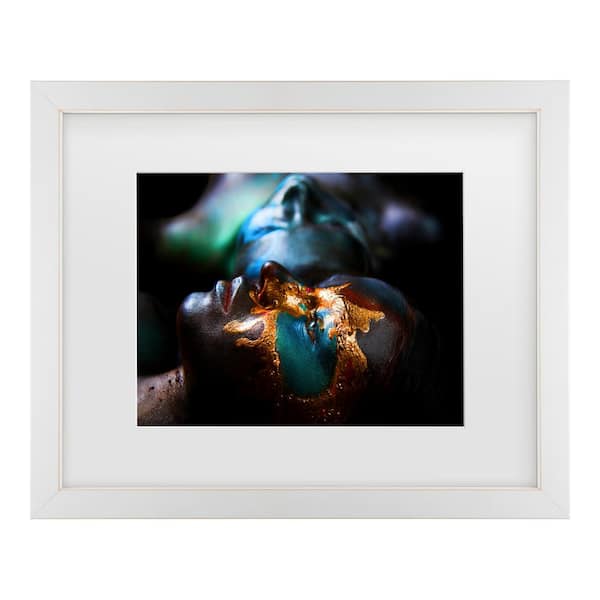 Trademark Fine Art Ivan Kovalev 2-Continents Yellow Stone Matted Framed Photography Wall Art 18 in. x 22 in.