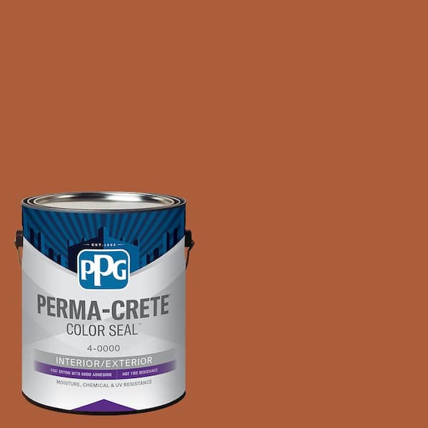 Perma-Crete Color Seal 1 gal. PPG1199-7 Fragrant Cloves Satin Interior/Exterior Concrete Stain